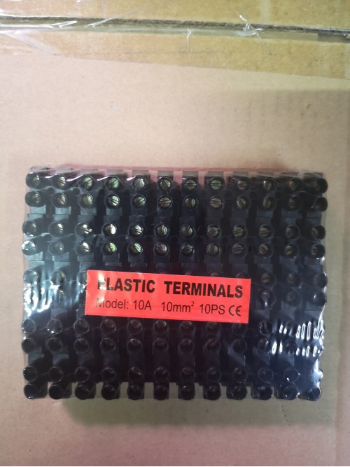 Plastic Terminal 10A 10mm2 10pcs
