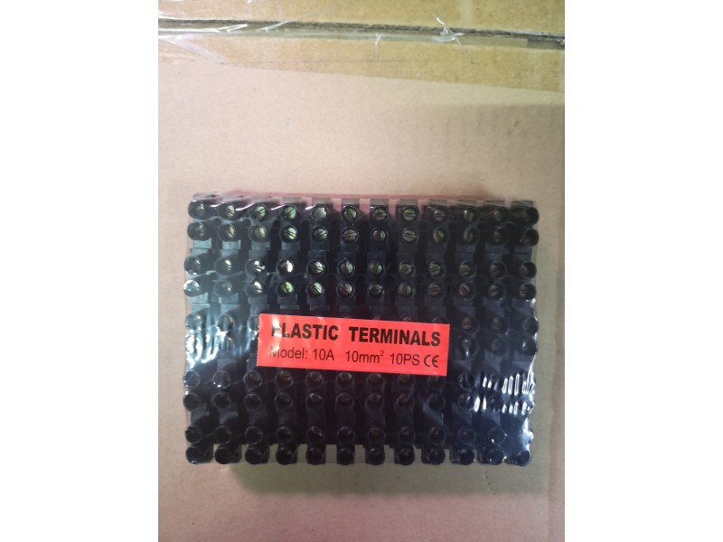 Plastic Terminal 10A 10mm2 10pcs