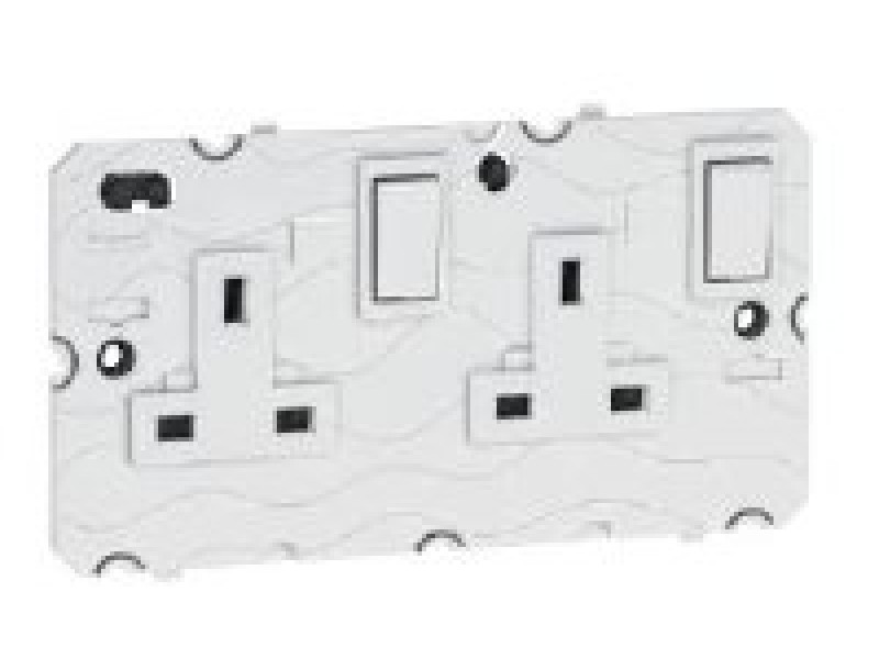 Legrand Arteor 2G 13A SW Socket Outlet