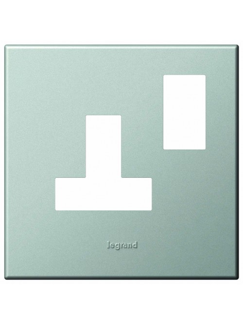 Legrand Arteor 1G SSO Cover Plate,Pearl Alu