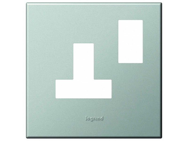Legrand Arteor 1G SSO Cover Plate,Pearl Alu