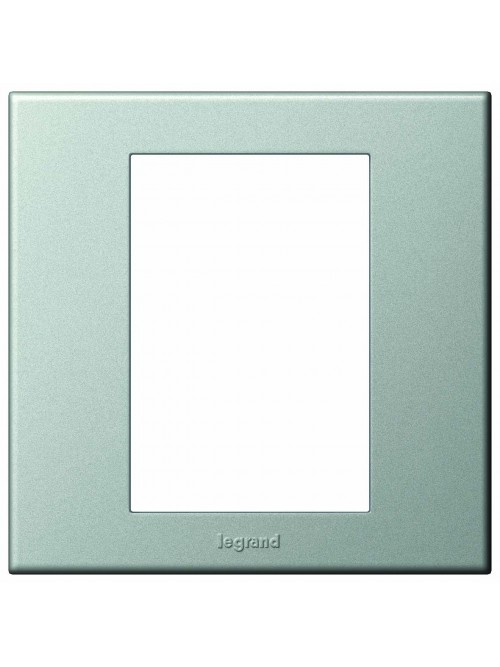 Legrand Arteor 3 Modules Plate,Pearl Alu