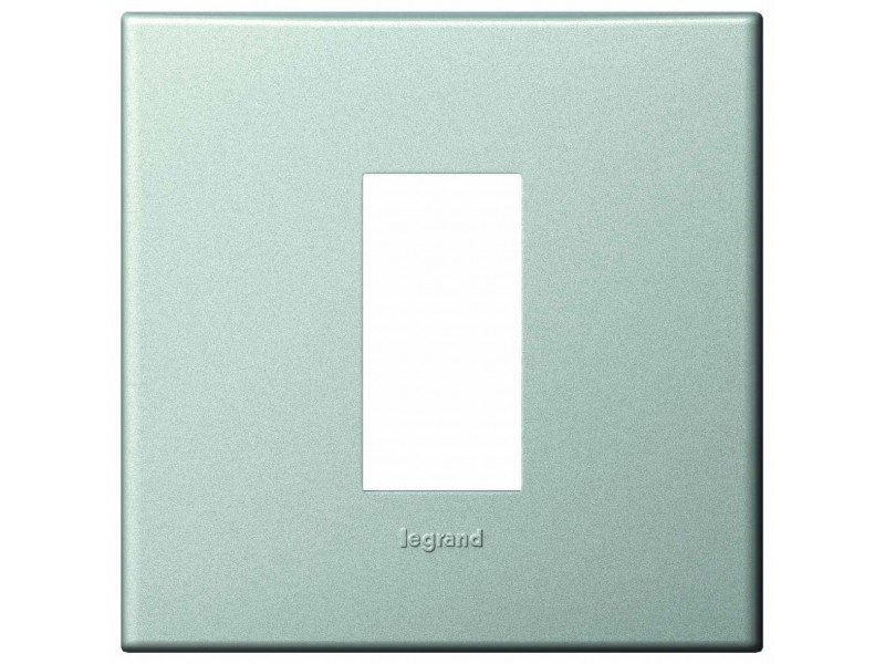 Legrand Arteor 1G Plate,Pearl Alu