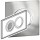 Legrand Arteor 4 Module Plate,Stainless Steel