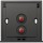 Schneider ULTI  2 GANG 1 WAY SW MODULE, BLUE LED