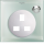 Schneider ULTI 13A 1g SWITCHED SOCKET COVER, Crystal Glass
