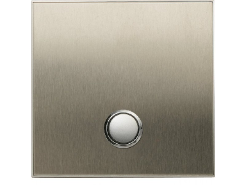Schneider ULTI 1G Switch Cover,SILVER HAIRLINE