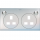 Schneider 13A TWIN SW SOCKET COVER, PEARL WHITE