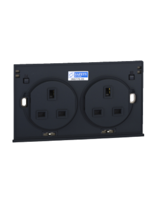 Schneider ULTI 2G SW SOCKET MODULE,BLUE LED