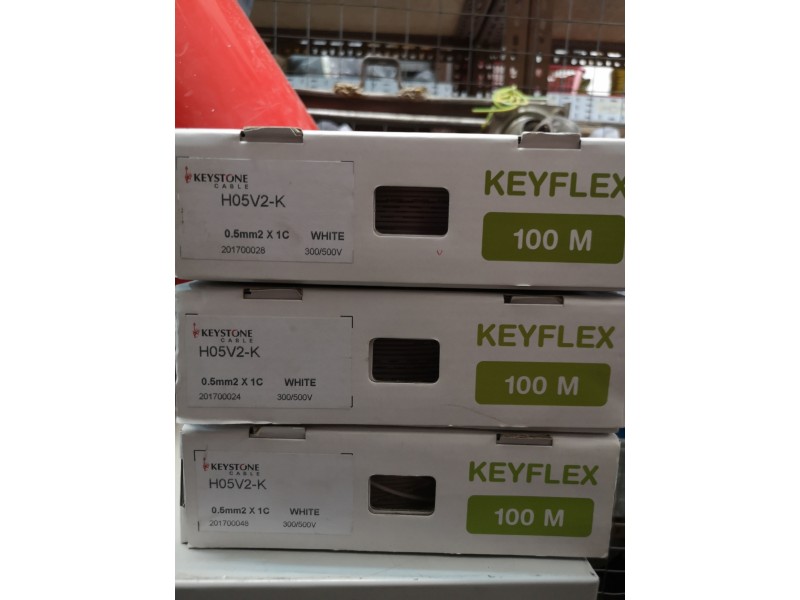 Keystone cable 450/750v H05v2-k 1cx0.5 SQMm ROHS Keystone cable 450/750v H05v2-k 1cx0.5 SQMm ROHS