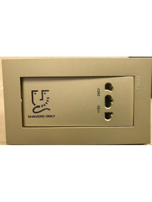 Schneider Vivace KBT727V Shaver Unit Champagne Gold