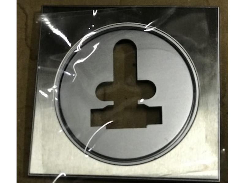 Schneider Ulti UC426/16IS-302 Universal Socket Cover Stainless Steel Schneider Ulti UC426/16IS-302 Universal Socket Cover Stainless Steel