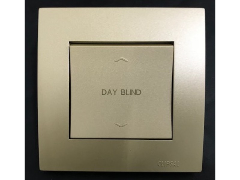 Schneider Vivace KB31BP/2 with Engraving (Day Blind) Champagne Gold