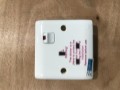 Hager 1x13A Socket -White 