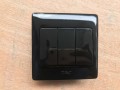 T&J 3G1W 16A Radiance Switch-Gross Black 