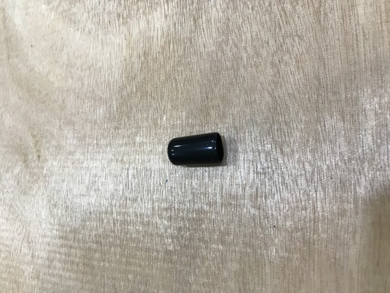 M10 Rod End Cap-Black