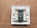 T&J 1G Radiance Bell Press Switch-Gross Silver