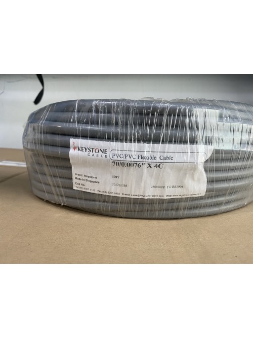 Keystone 4C70 PVC Cable - 100Y
