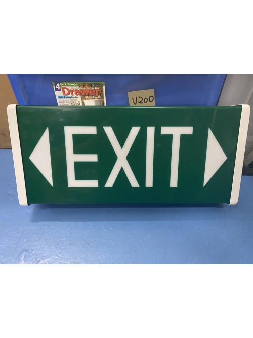 Maxspid Surface LED Boxter Single Side Double Arrow Exit Light