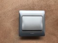 T&J 1G2W Radiance Switch-Gross Silver