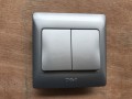 T&J 2G2W Radiance Switch-Gross Silver