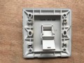 T&J 1G RJ45 Cat6Data Switch Socket-Gross Silver