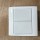Hager 2G1W Stylea Switch -White