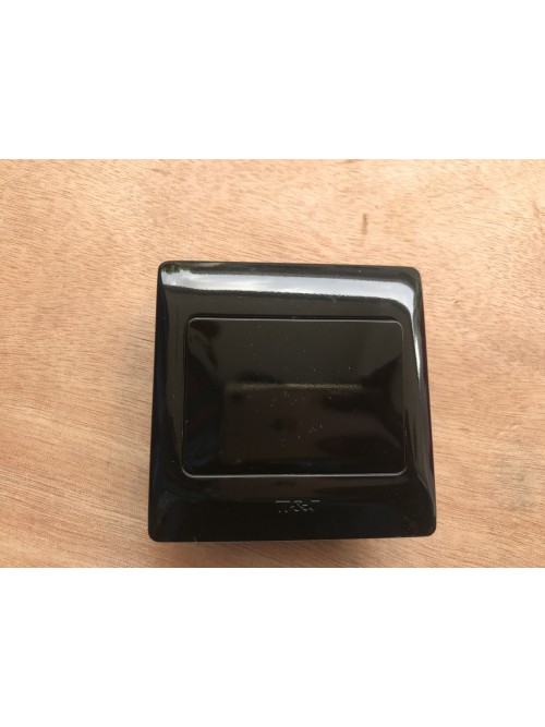T&J 1G2W Radiance Switch-Gross Black 