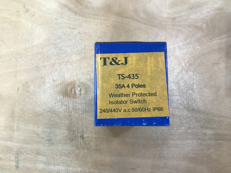 4P35A T&J Isolator-Grey