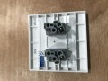 Hager 2G2W Stylea Switch -White