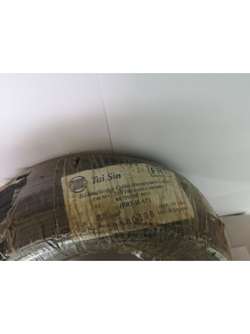 Tai Sin FRT Cable 2.5mm2 200m ( Black ) 