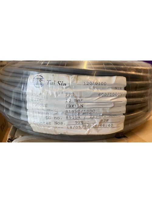 10mm TaiSin PVC/PVC Cable