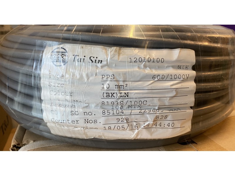 10mm TaiSin PVC/PVC Cable