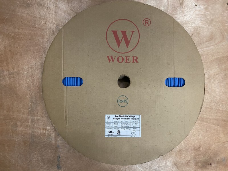 6mm Heat Shrink Blue ( WOER-6mm ) 