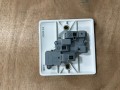 Hager 1x13A Socket -White 