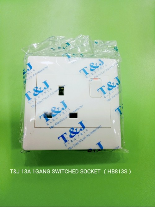 T&J Dazzle 1G 13A SSO HB813S White
