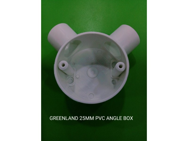 Greenland 25mm PVC Angle-Box (white)