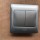 T&J 2G1W Radiance Switch-Gross Silver