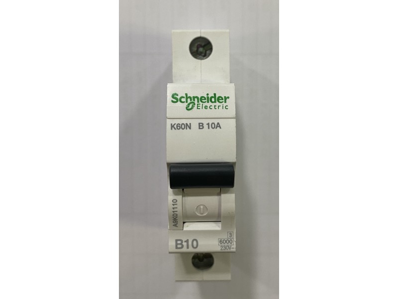Schneider K60 1P 10A 6KA MCB  