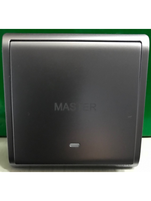 Schneider Pieno E8231L2F 1 Gang 2 Way Switch with Engraving Lavender Silver