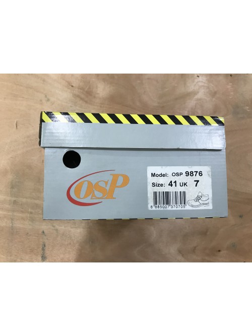 Safety Shoe 9876 Size 7-black 