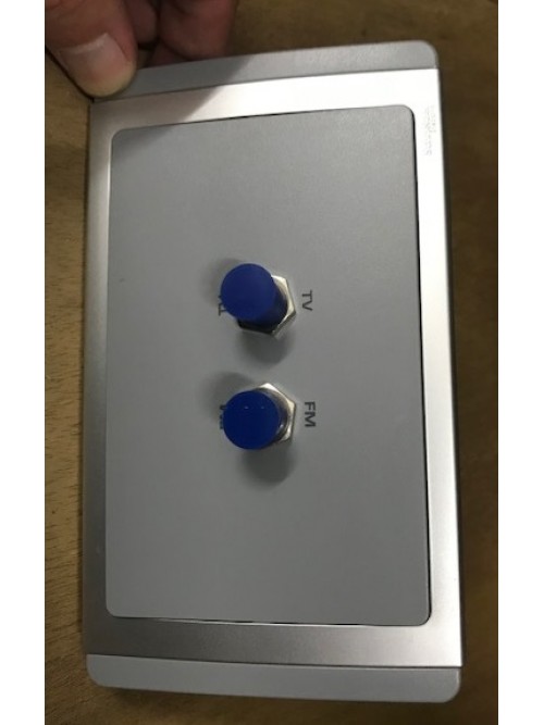 Schneider Neo ET3030HTFF TV/FM Outlet Grey