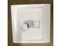 Hager 1 Gang 500W Dimmer Switch WXED1R500 White