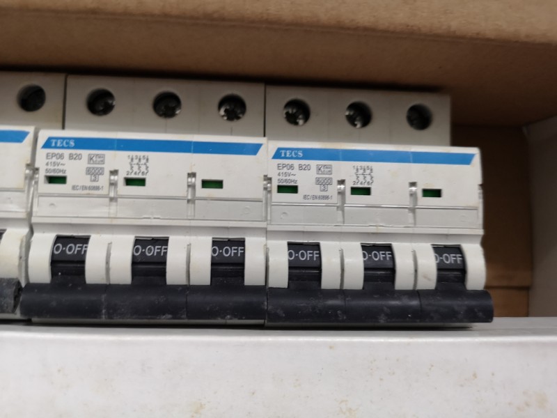 Terasaki MCB 3P20A 6KA Type B 