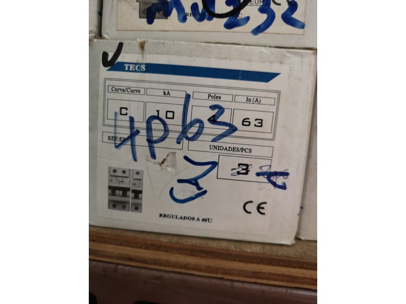 Terasaki MCB 4P63A 10KA Type C 