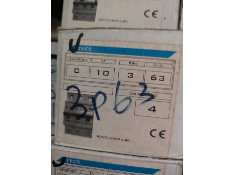 Terasaki MCB 3P63A 10 KA Type C