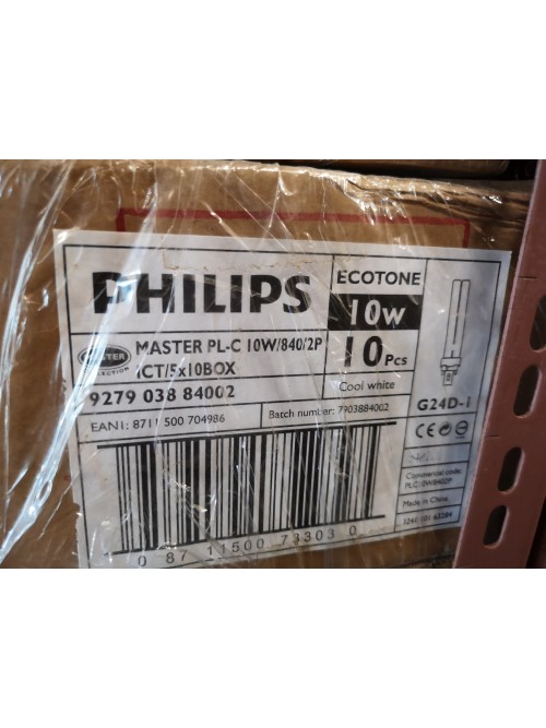 Philips PL-C 10w Tube 840 Cool White 
