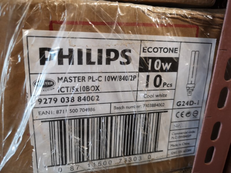 Philips PL-C 10w Tube 840 Cool White 