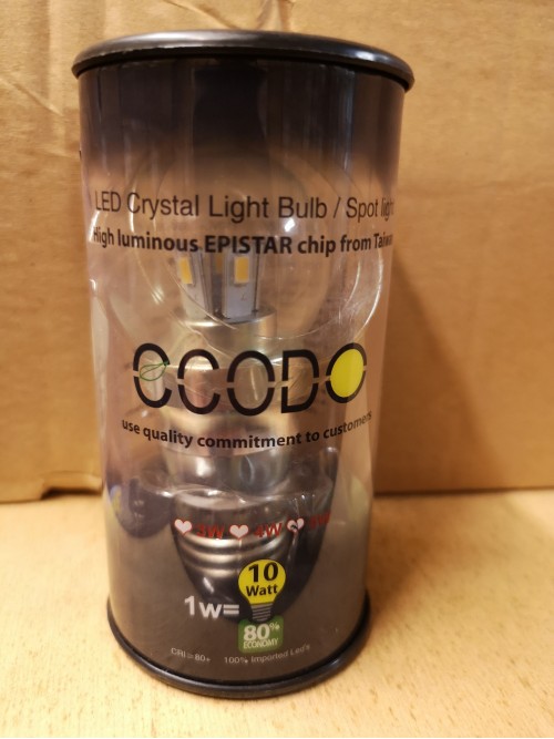 LED Crystal Light Bulb 