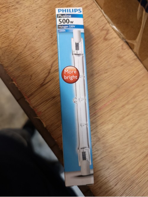 Philips Plusline 500w 230v 